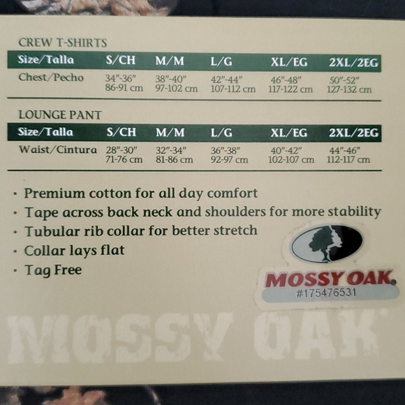 Loungewear 1 set Crew & Pant set New w/t - Picture 5 of 6